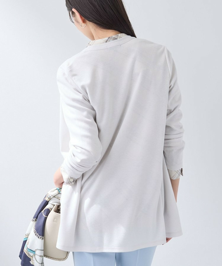 【UVケア】着流しミドル丈カーディガンジャージ7