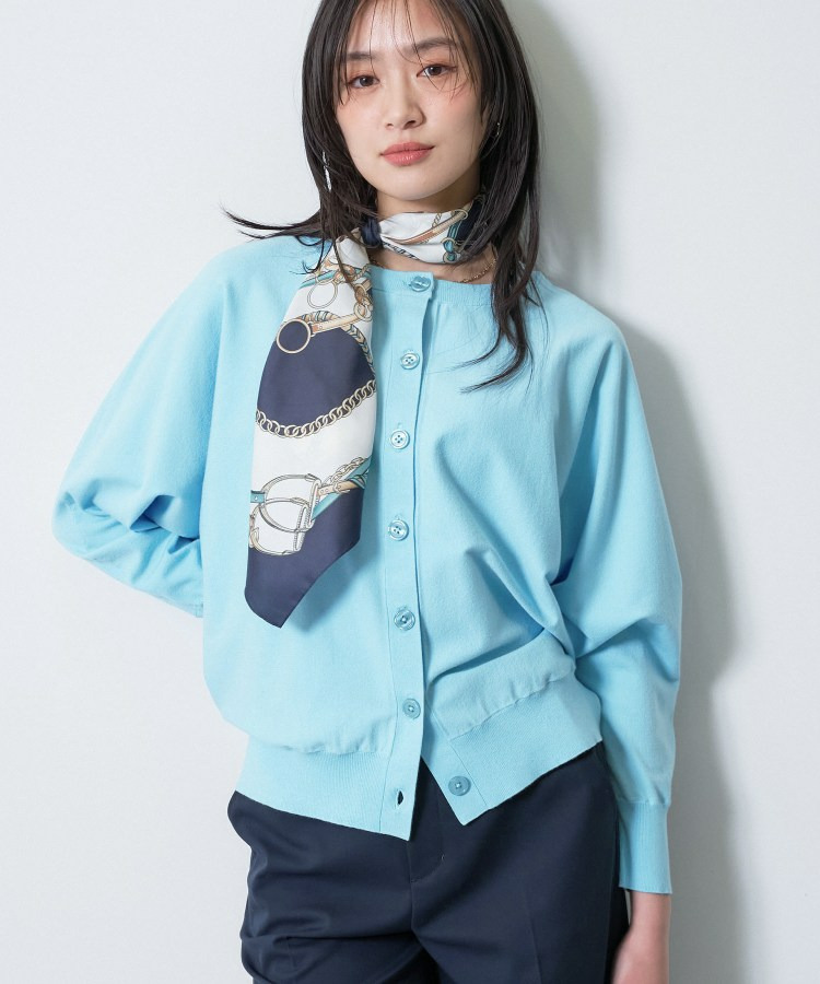 【洗える／前後2WAY／ツイン可能】ドルマンスリーブカーディガン