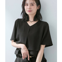 【着る日傘】シフォンドッキングブラウス