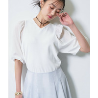 【洗える／袖丈調整可能】シャツコンビニット