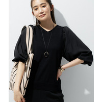 【洗える／袖丈調整可能】シャツコンビニット