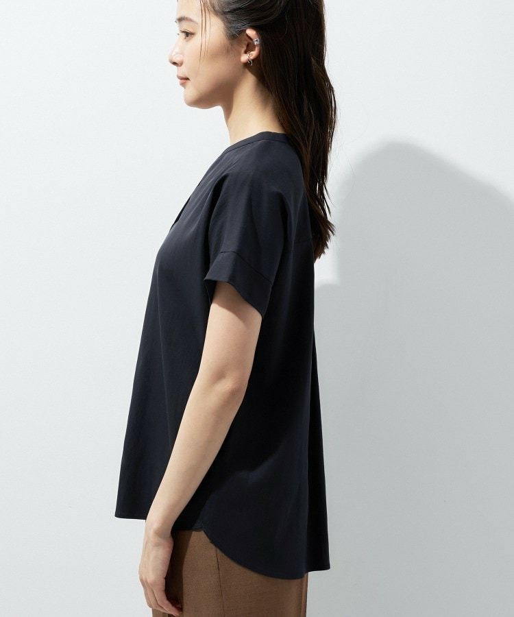 【洗える/SETUP可能】スキッパーブラウス24