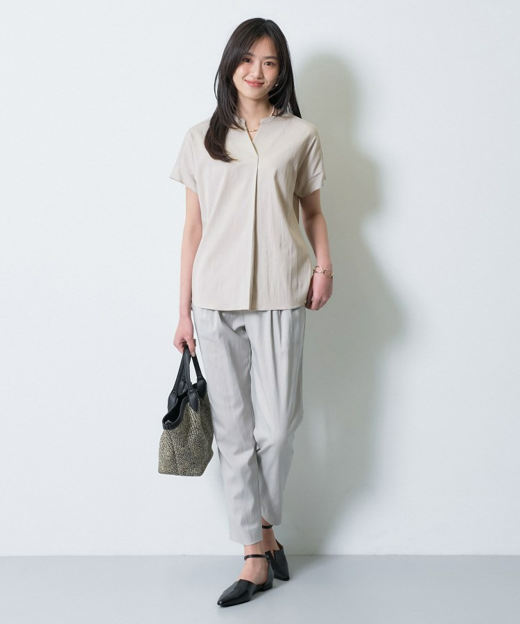 【洗える/SETUP可能】スキッパーブラウス8