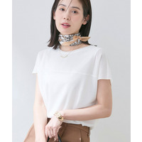 【洗える／アンサンブル可能】シアースストライプトップス