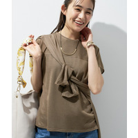 【洗える／アンサンブル可能】シアースストライプトップス