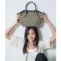 【2WAY】ペーパーミドルバッグ