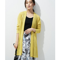 【洗える／アンサンブル可能】シアースストライプカーディガン