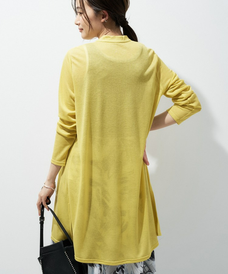 【洗える/アンサンブル可能】シアースストライプカーディガン12