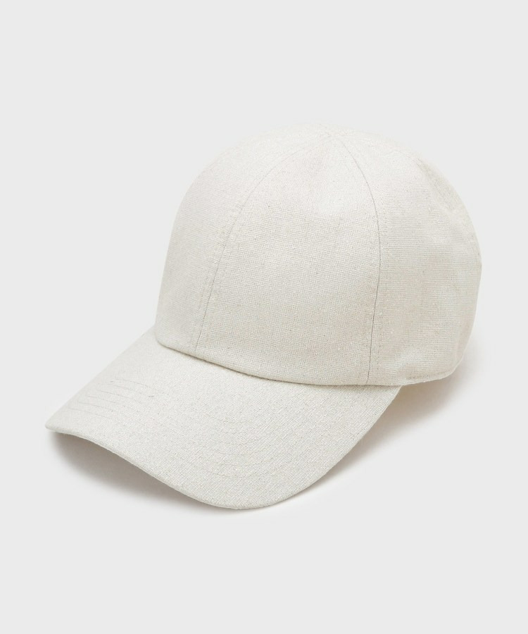 【大人カジュアル/リネン混】ベーシックキャップ1