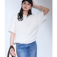 【洗える／2WAY／裾ドロスト付き】 ドルマンスリーブチュニックトップス