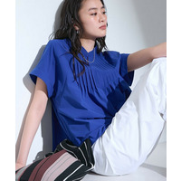 【撥水／UVケア／SETUP可能】軽量タックスキッパーブラウス