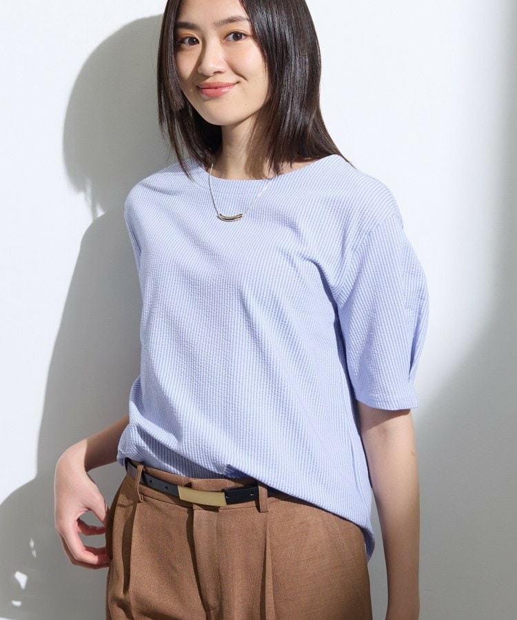 ◆【洗える／凹凸素材】デザインTシャツ