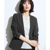 【接触冷感/UVケア/着る日傘】 テーラードジャケット
