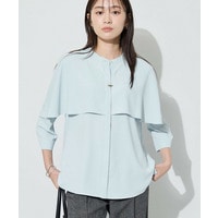 【新作登場！着る日傘】 ケープ風ブラウス