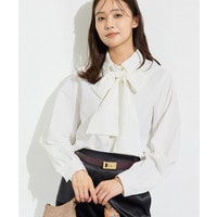 【接触冷感／ストレッチ◎】取外し可ボウタイシャツ