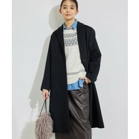 【日本製/ウール100%】スレンダーチェスターコート