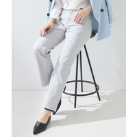 【春の新色登場!褒められデニム】スリムストレート デニムパンツ