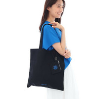 ミニポーチチャーム付きキャンバストート