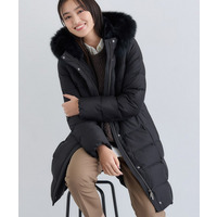 【名品／撥水／抗菌防臭】ロング丈リサイクルダウンコート