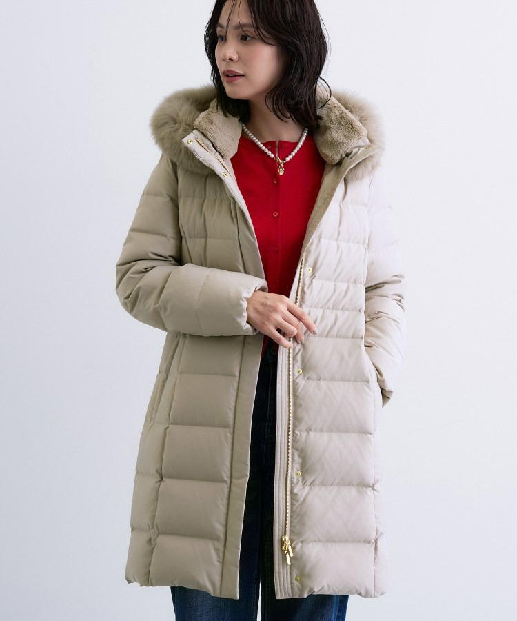 【名品/撥水/抗菌防臭】ロング丈リサイクルダウンコート11