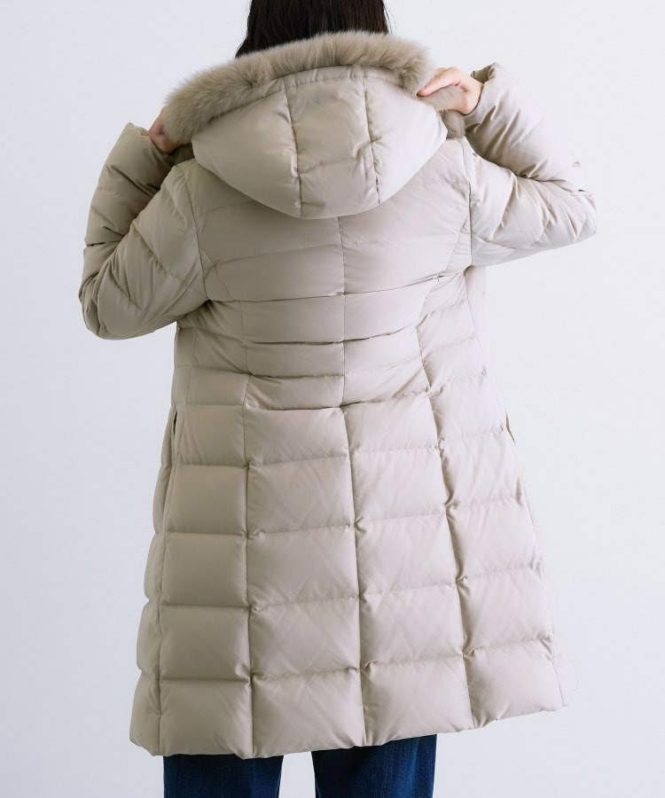 【名品/撥水/抗菌防臭】ロング丈リサイクルダウンコート12