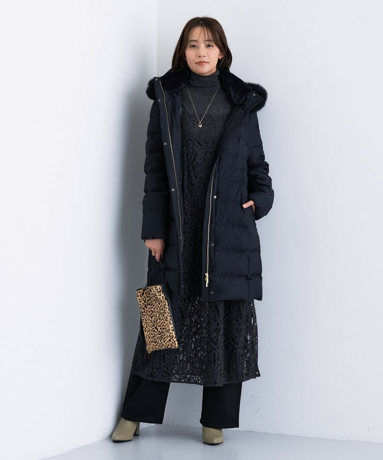 【名品/撥水/抗菌防臭】ロング丈リサイクルダウンコート17