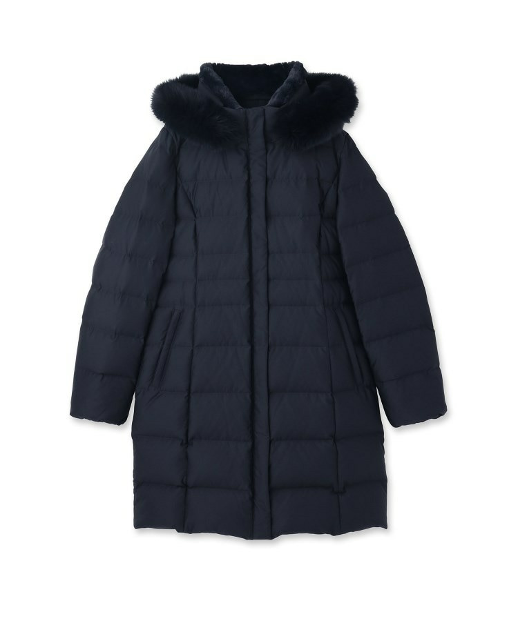 【名品/撥水/抗菌防臭】ロング丈リサイクルダウンコート2