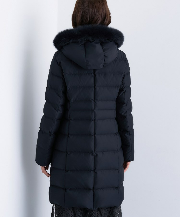 【名品/撥水/抗菌防臭】ロング丈リサイクルダウンコート21