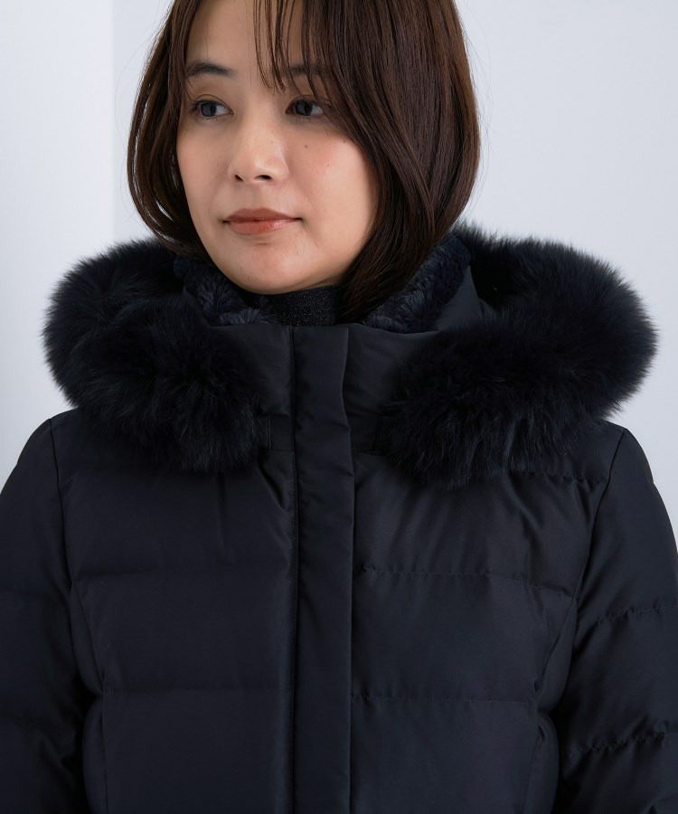 【名品/撥水/抗菌防臭】ロング丈リサイクルダウンコート22