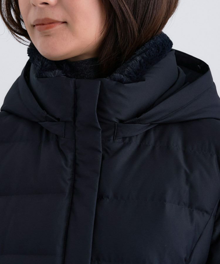 【名品/撥水/抗菌防臭】ロング丈リサイクルダウンコート23
