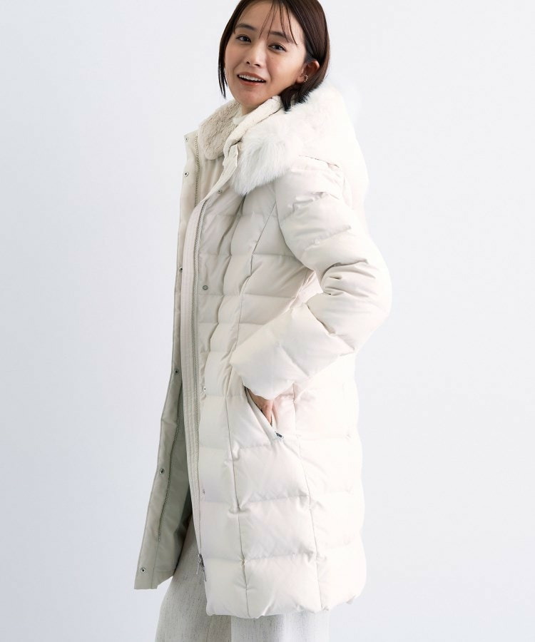 【名品/撥水/抗菌防臭】ロング丈リサイクルダウンコート3