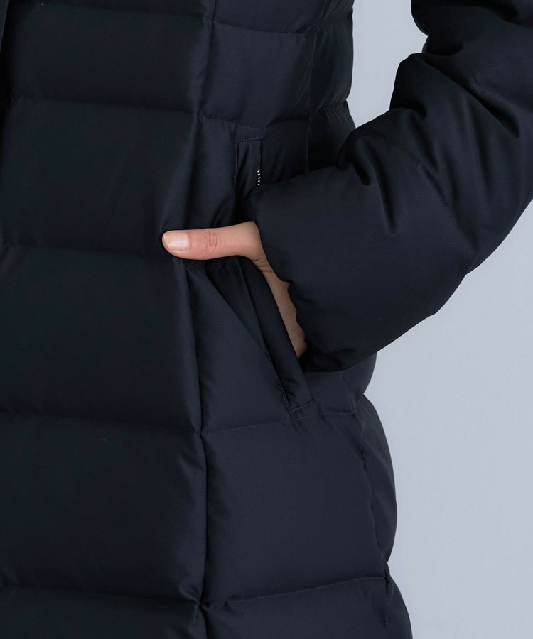 【名品/撥水/抗菌防臭】ロング丈リサイクルダウンコート30