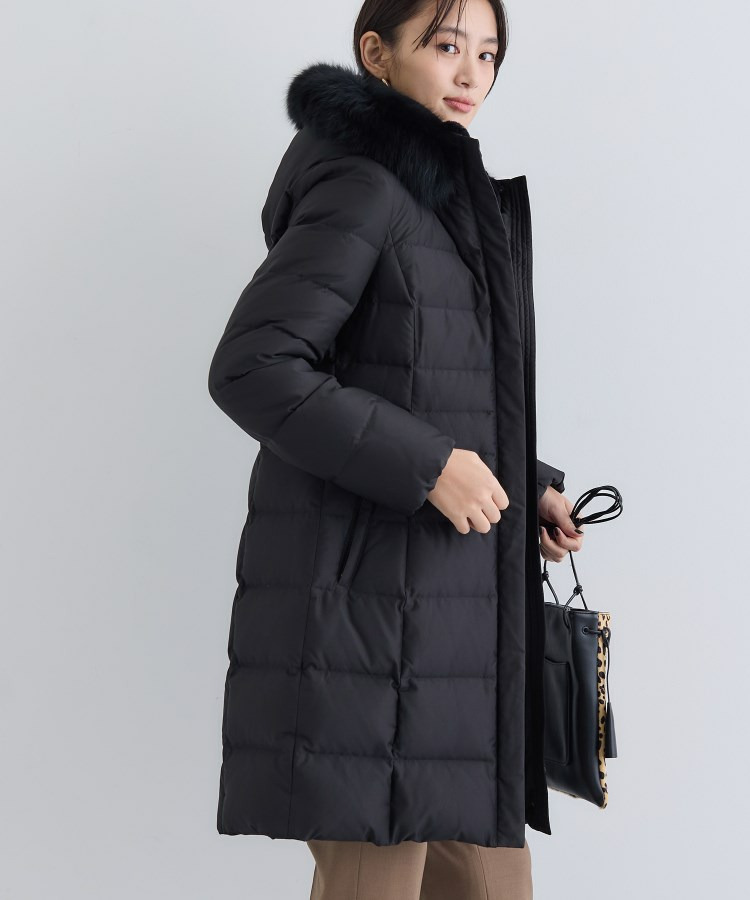 【名品/撥水/抗菌防臭】ロング丈リサイクルダウンコート8