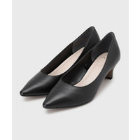 【ラム革／美脚／通勤】レザーパンプス