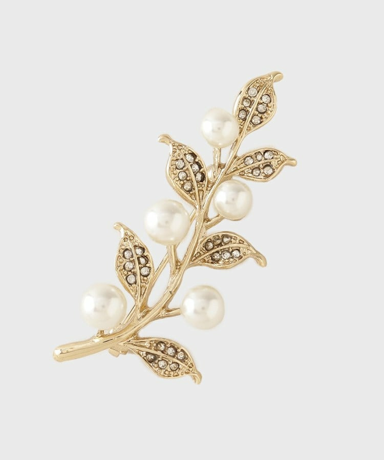 【贈り物/クリスマス】ホリデーモチーフブローチ1