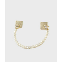 【贈り物／クリスマス】ブリッジパール調ブローチ