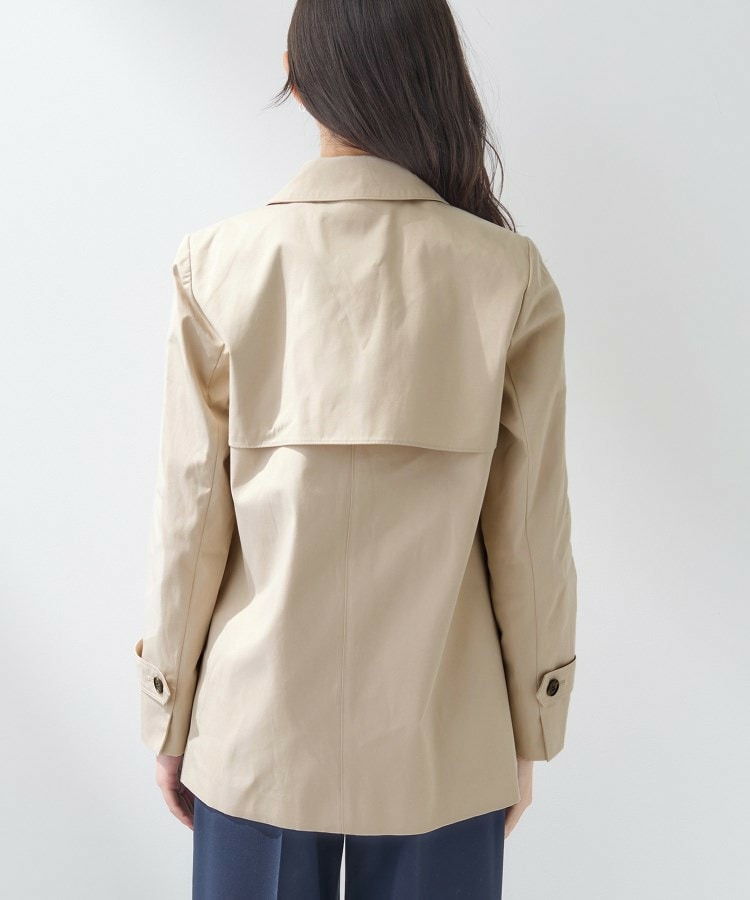 【花粉付着防止/撥水/UVケア】名品トレンチコート17