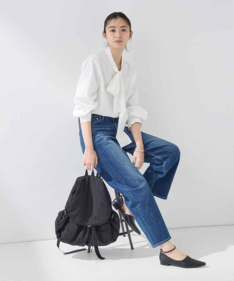 【超軽量/大人カジュアル】収納力◎!ギャザーフォルムリュック3