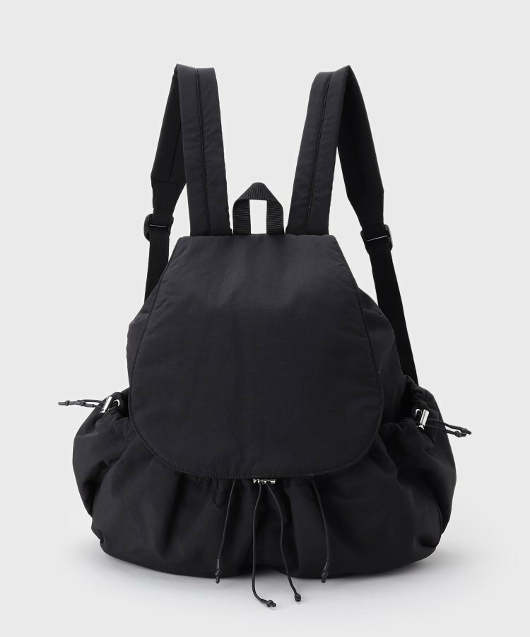 【超軽量/大人カジュアル】収納力◎!ギャザーフォルムリュック8