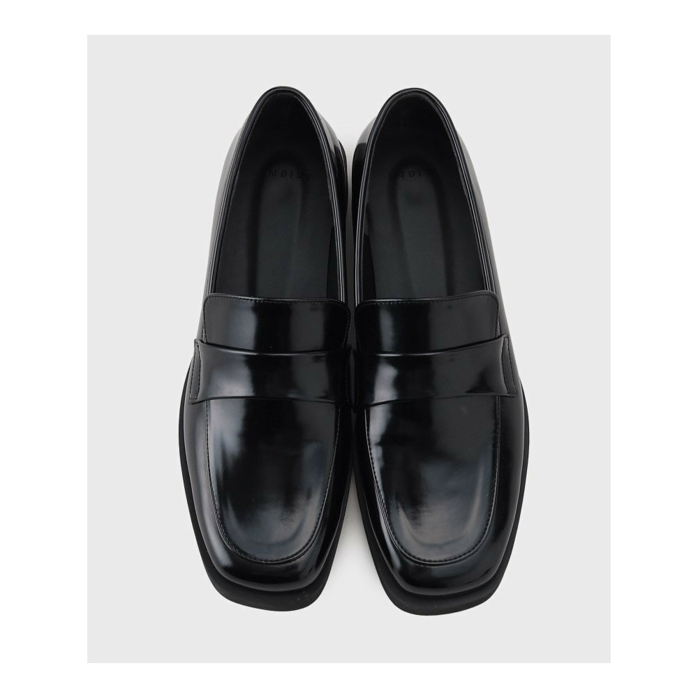 【合皮/日本製】スクエアローファー5