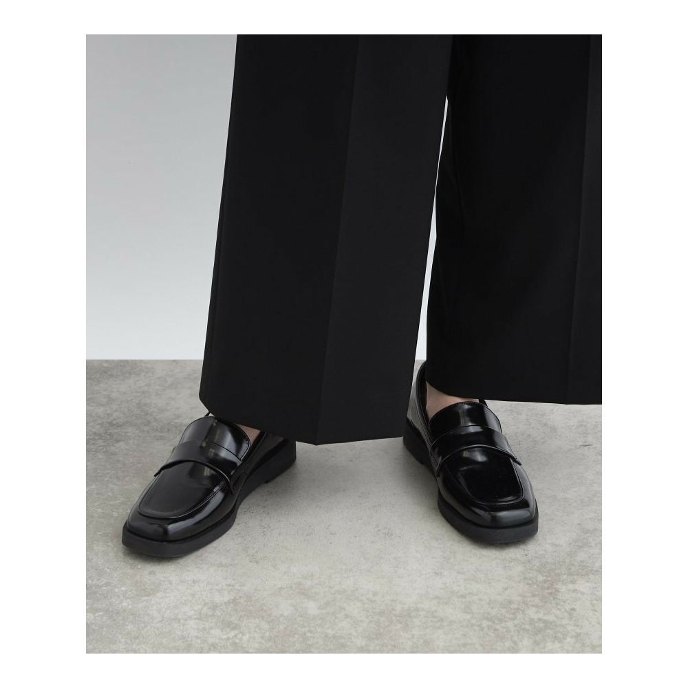 【合皮/日本製】スクエアローファー7