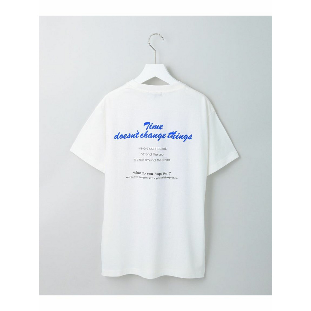 【WORLD for the World】バックプリント ロゴTシャツ ホワイト(001) 1