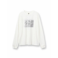 【LIFE】オーガニック メッセージロゴロングTシャツ