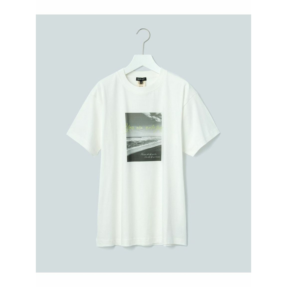 【WORLD for the World】メッセージフォトTシャツ ホワイト(001) 1