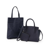 ◆【合皮／マルチWAY／サブバッグ付】ミニショルダーバッグ