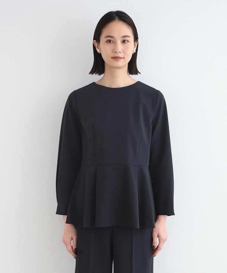 【洗える/SETUP可能/セレモニー】ペプラムブラウス15