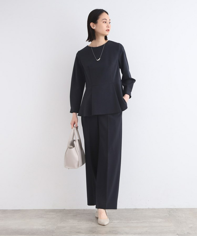 【洗える/SETUP可能/セレモニー】ペプラムブラウス18