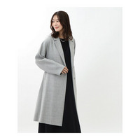 【R‐QUALITY／共布サッシュベルト付き】クラシカルロングコート