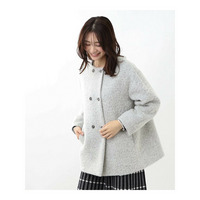 【R‐QUALITY】リッチシャギーショートコート