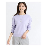 【春SALE／WEB限定カラーあり／セットアップ可】ダブルジャカードニット
